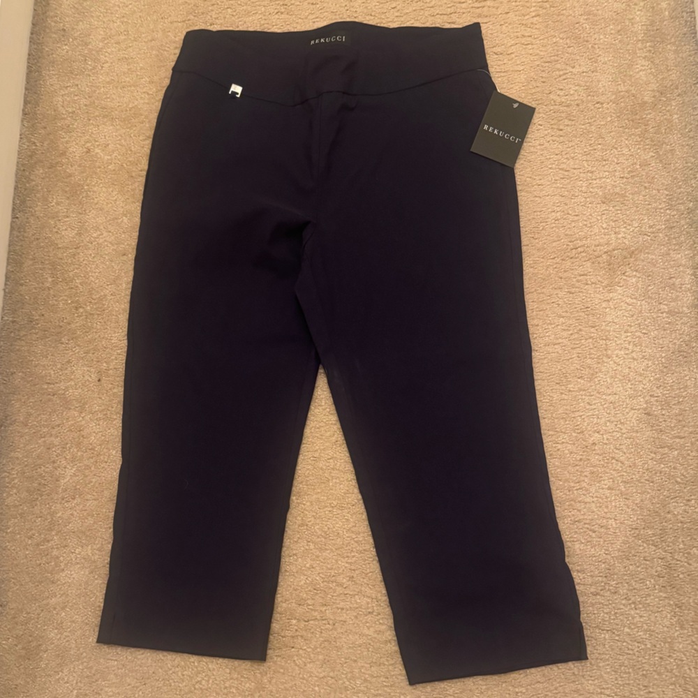 Black Cropped Pants
